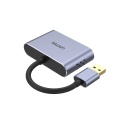 Unitek Adapter USB 3.0 HDMI VGA FullHD aluminiowy podwójny ekran