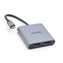 Unitek Adapter USB 3.0 HDMI VGA FullHD aluminiowy podwójny ekran