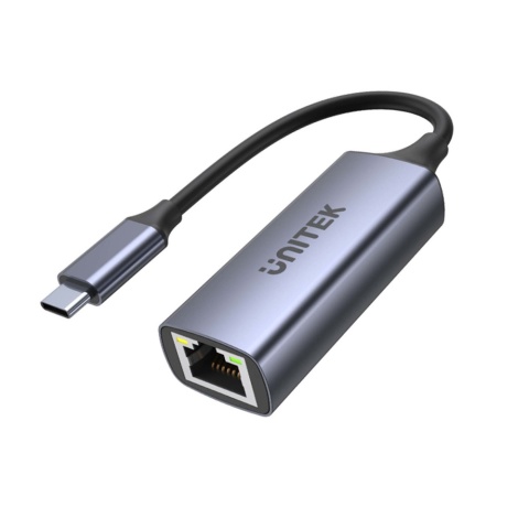 Unitek Adapter USB C RJ45 Gigabit PD 100W kompaktowy do laptopa