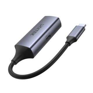 Unitek Adapter USB C RJ45 Gigabit PD 100W kompaktowy do laptopa