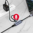 Unitek Adapter USB C RJ45 Gigabit PD 100W kompaktowy do laptopa