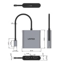 Unitek Adapter USB C V1404B 2x HDMI 4K 60Hz MST wydajny