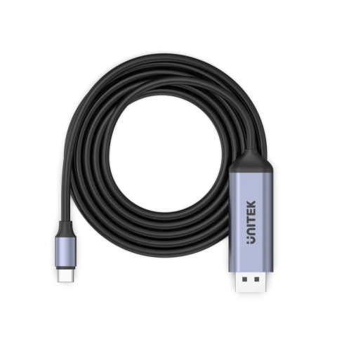 Unitek Adapter USB-C na DisplayPort 1.4 8K 60Hz kabel 1.8 m pro