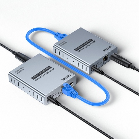 Unitek Ekstender HDMI V1164A 4K60 60m przez skrętkę Cat6 wydajny