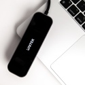 Unitek Hub USB C D1084A 3xUSB A HDMI 4K RJ45 PD100W aluminiowy