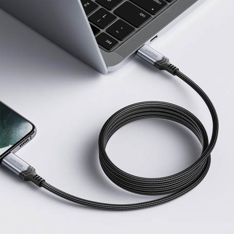 Unitek Kabel USB-C 240W 2m szybkie ładowanie PD