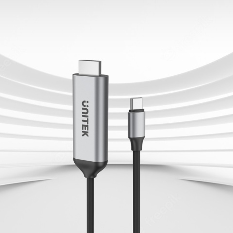 Unitek Kabel USB-C HDMI V1423A 4K 60Hz 1.8m kompatybilny
