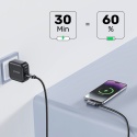 Unitek Kabel USB-C kątowy 90° 0.5m PD 100W nieplączący