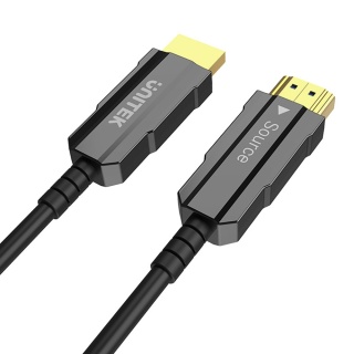 Unitek Kabel optyczny HDMI 2.0 AOC 4K 60Hz 25m lekki elastyczny