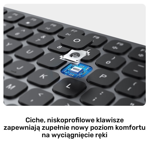 Unitek Klawiatura 9w1 hub USB HDMI 4K PD 100W ergonomiczna