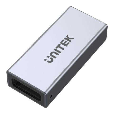 Unitek Łącznik USB-C A1036GY 8K 40Gbps 240W kompaktowy lekki adapter USB-C