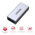 Unitek Łącznik USB-C A1036GY 8K 40Gbps 240W kompaktowy lekki adapter USB-C