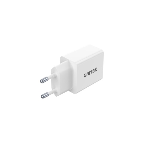 Unitek Ładowarka P1113A 2x USB-A 12W kompaktowa biała