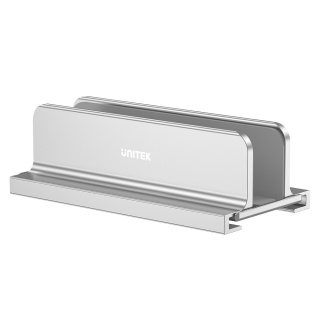 Unitek OT172GY Stojak na laptopa pionowy aluminiowy oszczędzający miejsce