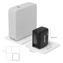 Unitek P1119A ładowarka GaN 35W USB-C USB-A kompaktowa podróżna