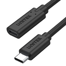 Unitek Przedłużacz USB C 1,5 m 10Gbps 4K PD 100W wydajny