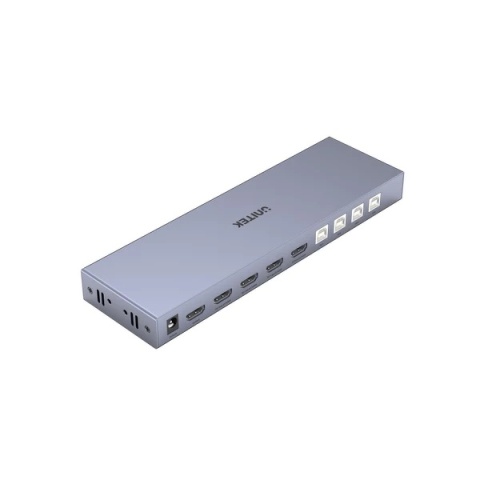 Unitek Przełącznik KVM HDMI 2.0 4K 60Hz 4in1 z 4x USB