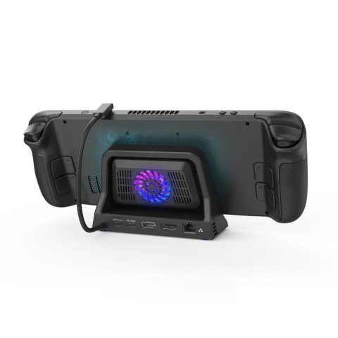 Unitek Stacja dokująca Cooling Dock Pro Steam Deck 100W 8K chłodząca