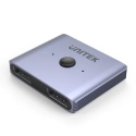 Unitek V1609A Dwukierunkowy przełącznik DisplayPort USB C 8K kompaktowy