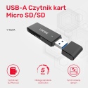 Unitek Y-9327A Czytnik kart SD microSD USB 3.0 szybki kompaktowy