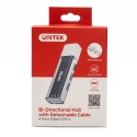 Unitek Hub H1319A dwukierunkowy USB-C USB-A 4x USB-A 5Gbps biały