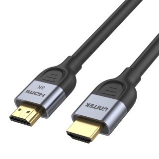 Unitek Kabel HDMI 2.1 8K 60Hz 1m czarny wydajny do gier
