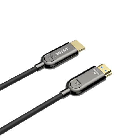 Unitek Kabel optyczny HDMI 2.1 AOC 20m 8K 120Hz aktywny pozłacany 40Gbps