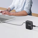 Unitek Ładowarka biurkowa GaN 70W 2xUSB C 2xUSB A szybka do laptopa