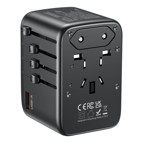 Unitek Ładowarka podróżna PD 65W GaN 4x USB C szybka uniwersalna