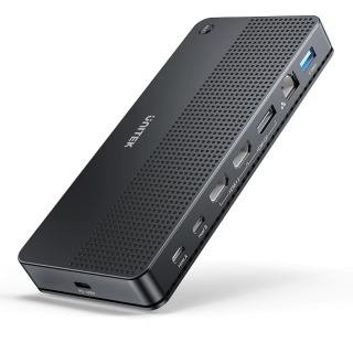 Unitek Przełącznik KVM D1103A 2 komputery 2 monitory 4K 60Hz USB C
