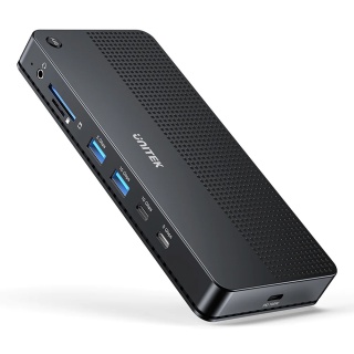 Unitek Przełącznik KVM D1103A 2 komputery 2 monitory 4K 60Hz USB C