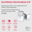Unitek S1105B01 Stacja klonująca Dual Bay SATA USB3.0 UASP 2.5 szybka