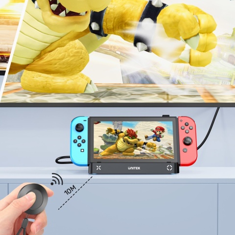 Unitek Stacja dokująca G1002G01 Nintendo Switch 4K PD 100W wielofunkcyjna