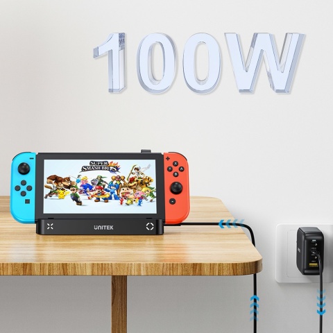 Unitek Stacja dokująca Nintendo Switch G1002F01 z pilotem HDMI 4K Ethernet