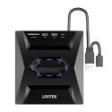 Unitek T1037A01 Nagrywarka zewnętrzna DVD CD hub USB 5Gbps czytnik SD