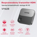 Unitek V1162B01 Bezprzewodowy transmiter HDMI 4K 60Hz kompaktowy