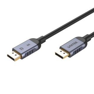 Unitek kabel DisplayPort 1.4 3m 8K 60Hz 4K 240Hz HDR DSC HDCP 2.3