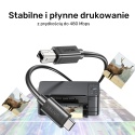 Unitek kabel USB C na USB B 3m czarny trwały USB 2.0