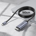 Kabel Unitek 8K USB C do DisplayPort dwukierunkowy 1.5m