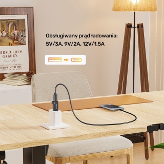 Unitek Adapter USB-A do USB-C 10Gbps czarny kompaktowy