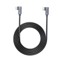 Unitek C14147ABK01-1M kabel USB-C 100W PD 90° kątowy 1m szybki transfer