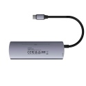 Unitek Hub 4w1 USB-C H1112D 10 Gbps 2x USB-A 2x USB-C kompaktowy
