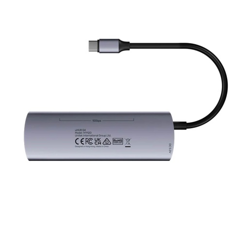 Unitek Hub 4w1 USB-C H1112D 10 Gbps 2x USB-A 2x USB-C kompaktowy