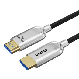 Unitek Kabel optyczny HDMI 2.0 AOC 70 m światłowodowy 4K 60Hz smukły