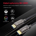 Unitek Kabel optyczny HDMI 2.1 AOC 3m światłowodowy 8K 4K120Hz wydajny