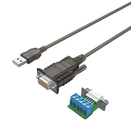Unitek Konwerter Adapter USB 2.0 do RS422 RS485 DB9M 1.5m stabilny FTDI