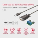 Unitek Konwerter Adapter USB 2.0 do RS422 RS485 DB9M 1.5m stabilny FTDI