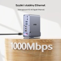 Unitek Stacja dokująca D1135 DisplayLink 3x4K USB-C 100W wydajna kompaktowa