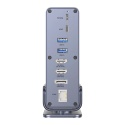 Unitek Stacja dokująca D1135 DisplayLink 3x4K USB-C 100W wydajna kompaktowa