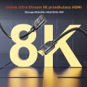 Unitek Ultra Stream 8K wydajny przedłużacz HDMI 1M 48Gbps HDMI 2.1